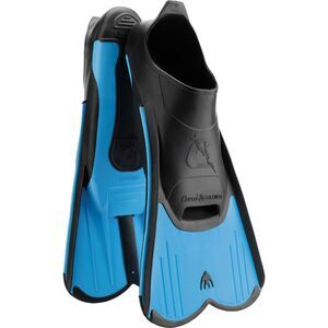 Cressi Short Full Foot Pocket Fins for Swimming or Training in Pool/Ocean